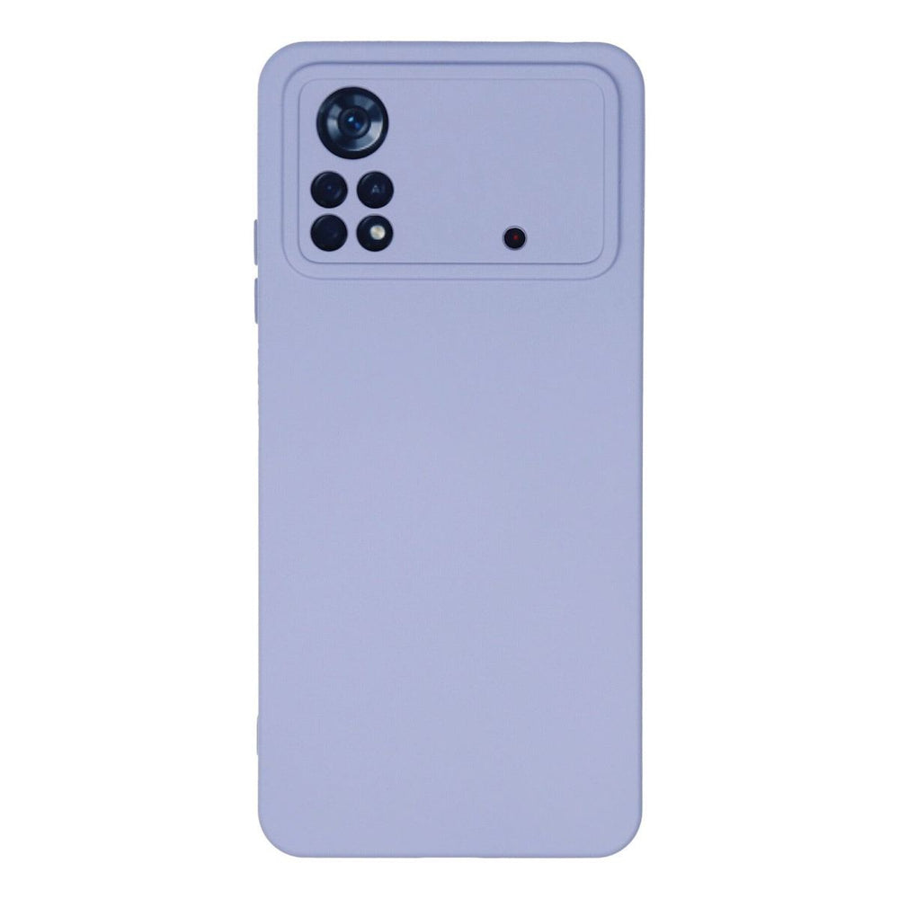 Xiaomi Poco X4 Pro 5g Kılıf Nano İçi Kadife Silikon - Lila
