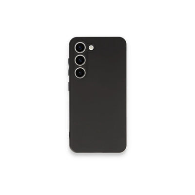 Samsung Galaxy S23 Plus Kılıf First Silikon - Siyah