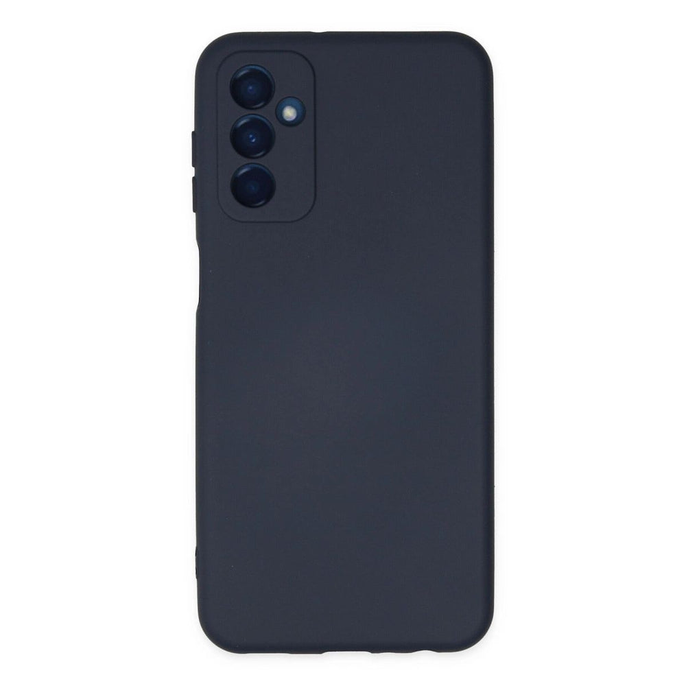 Samsung Galaxy M23 Kılıf Nano İçi Kadife Silikon - Lacivert