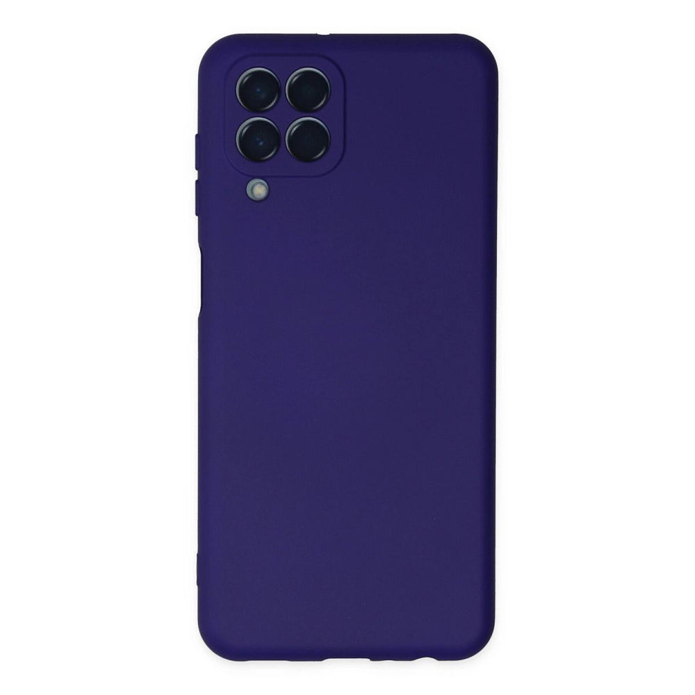 Samsung Galaxy M33 Kılıf Nano İçi Kadife Silikon - Mor