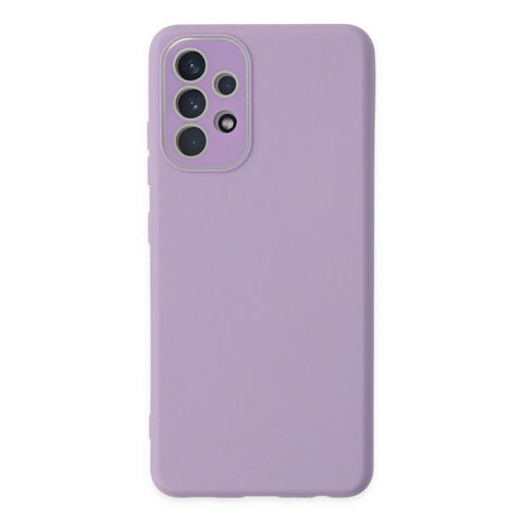 Samsung Galaxy A33 5g Kılıf Lansman Glass Kapak - Lila