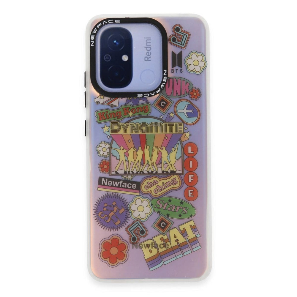 Xiaomi Redmi 12c Kılıf Estoril Desenli Kapak - Estoril - 14