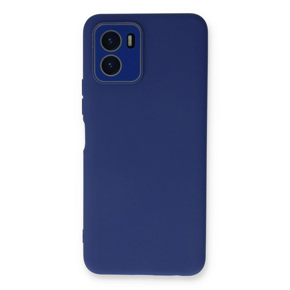 Vivo Y15s Kılıf Lansman Glass Kapak - Sky Blue