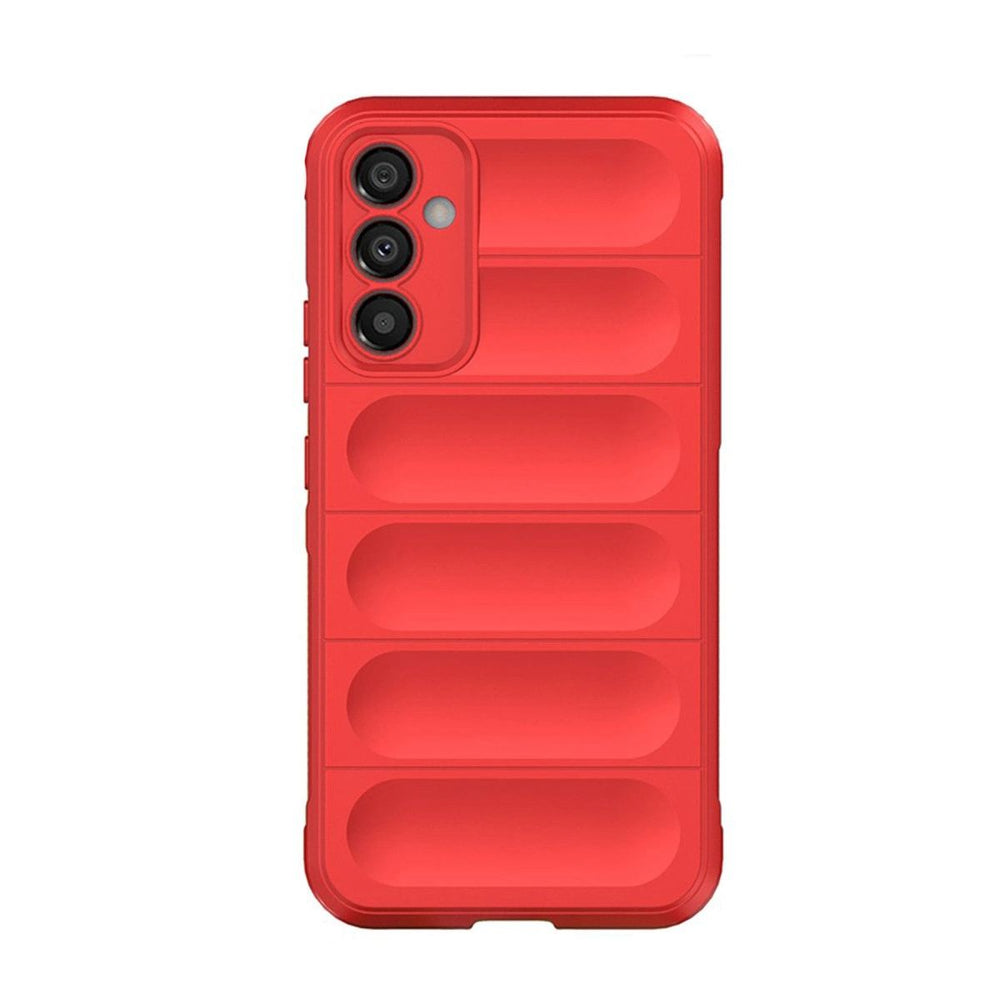 Samsung Galaxy A15 4g Kılıf Optimum Silikon - Kırmızı