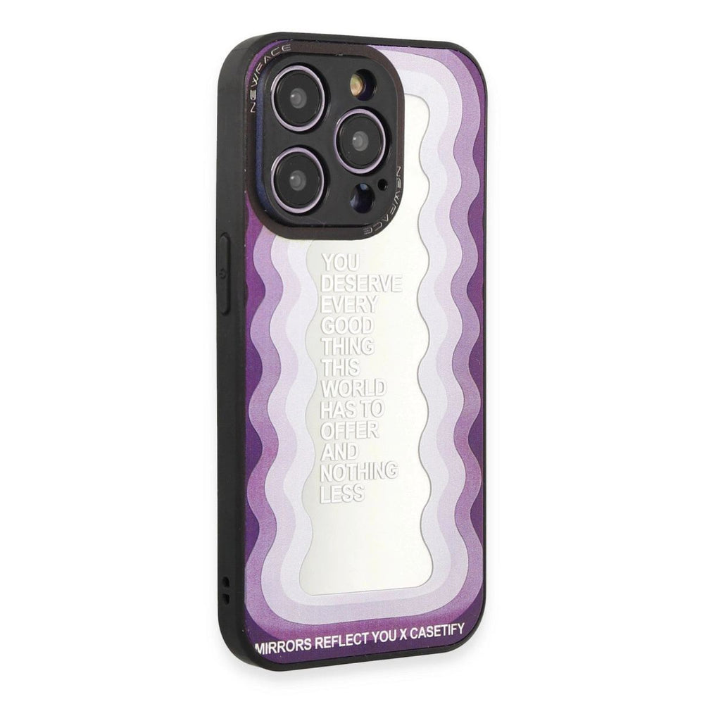 Apple İphone 12 Pro Max Kılıf Mirror Desenli Kapak - Mirror - 5