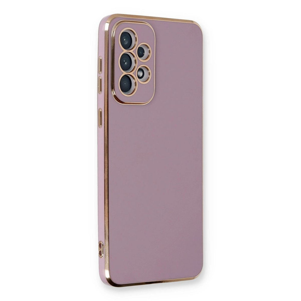 Samsung Galaxy A53 5g Kılıf Volet Silikon - Mor