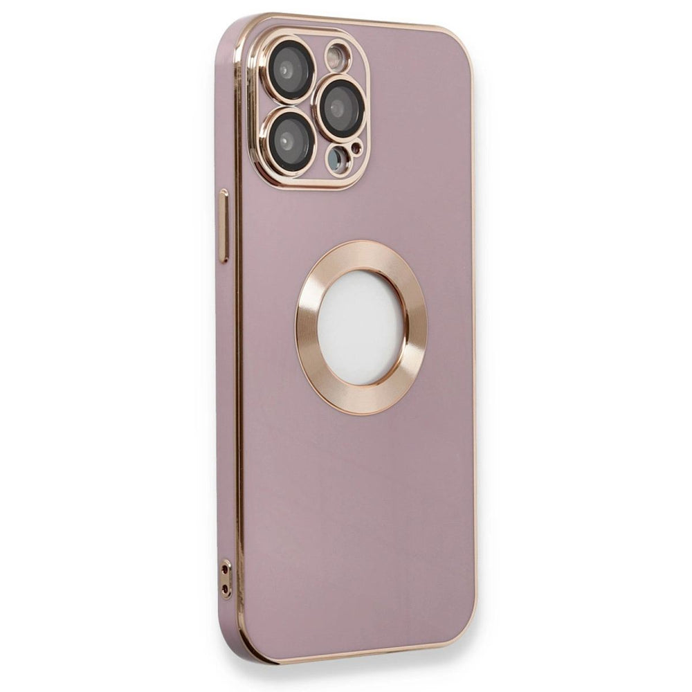 Apple İphone 13 Pro Max Kılıf Store Silikon - Mor