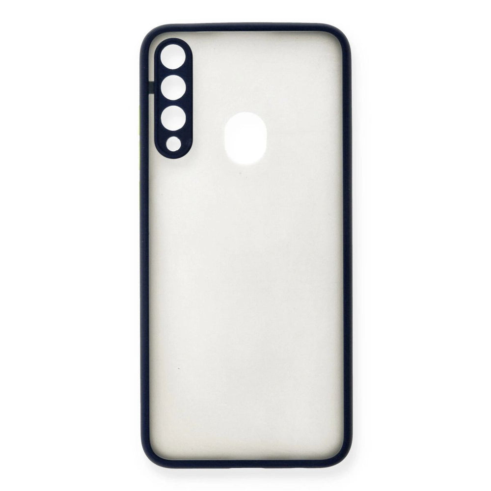 Huawei Y6p Kılıf Montreal Silikon Kapak - Lacivert