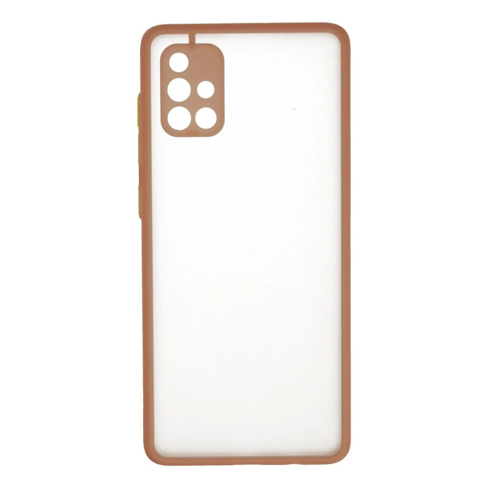 Samsung Galaxy A71 Kılıf Montreal Silikon Kapak - Pembe