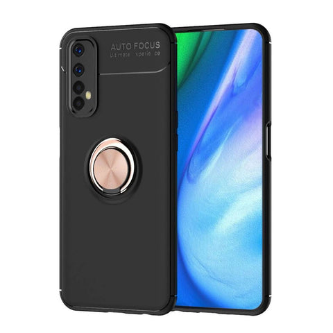 Realme 7 Kılıf Range Yüzüklü Silikon