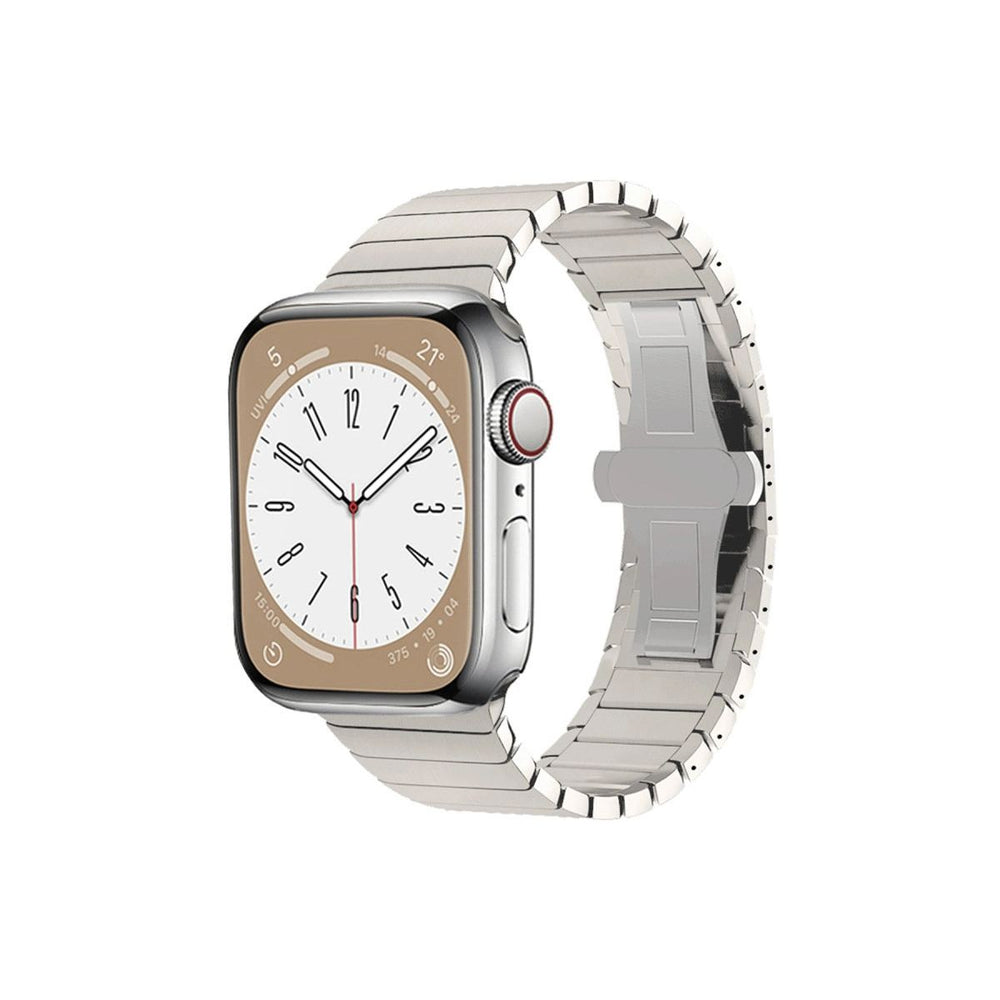 Apple Watch 42mm Kr413 Fine Steel Kordon (saat Değildir) - Yıldız Işığı