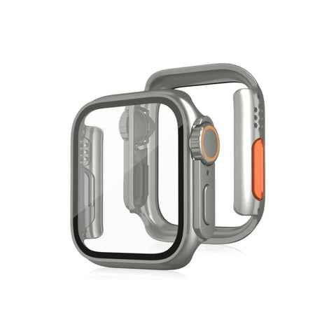 Apple Watch 44mm Watch 49mm Kasa Dönüştürücü Ve Ekran Koruyucu - Yıldız Işığı