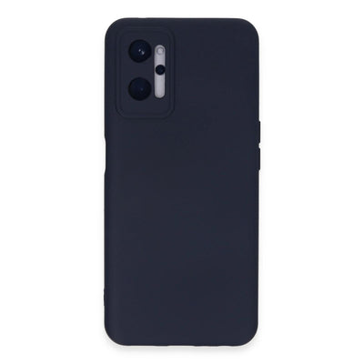 Realme 9i 4g Kılıf Nano İçi Kadife Silikon - Lacivert