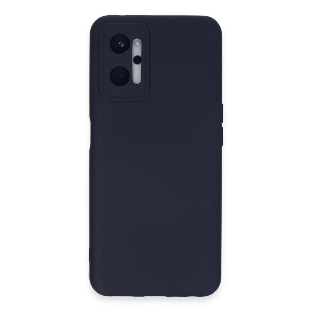 Realme 9i 4g Kılıf Nano İçi Kadife Silikon - Lacivert