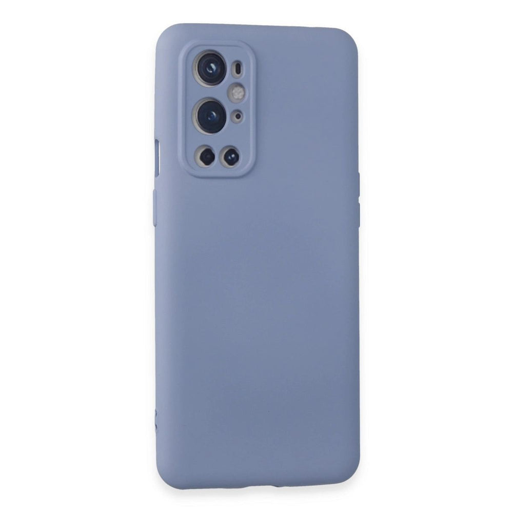One Plus 9 Pro Kılıf Nano İçi Kadife Silikon - Mor