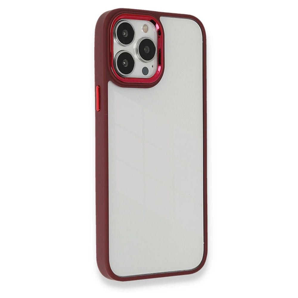 Apple İphone 14 Pro Kılıf Dora Kapak - Kırmızı