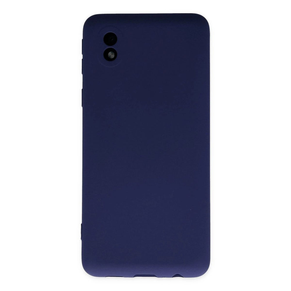 Samsung Galaxy A01 Core Kılıf Nano İçi Kadife Silikon - Lacivert
