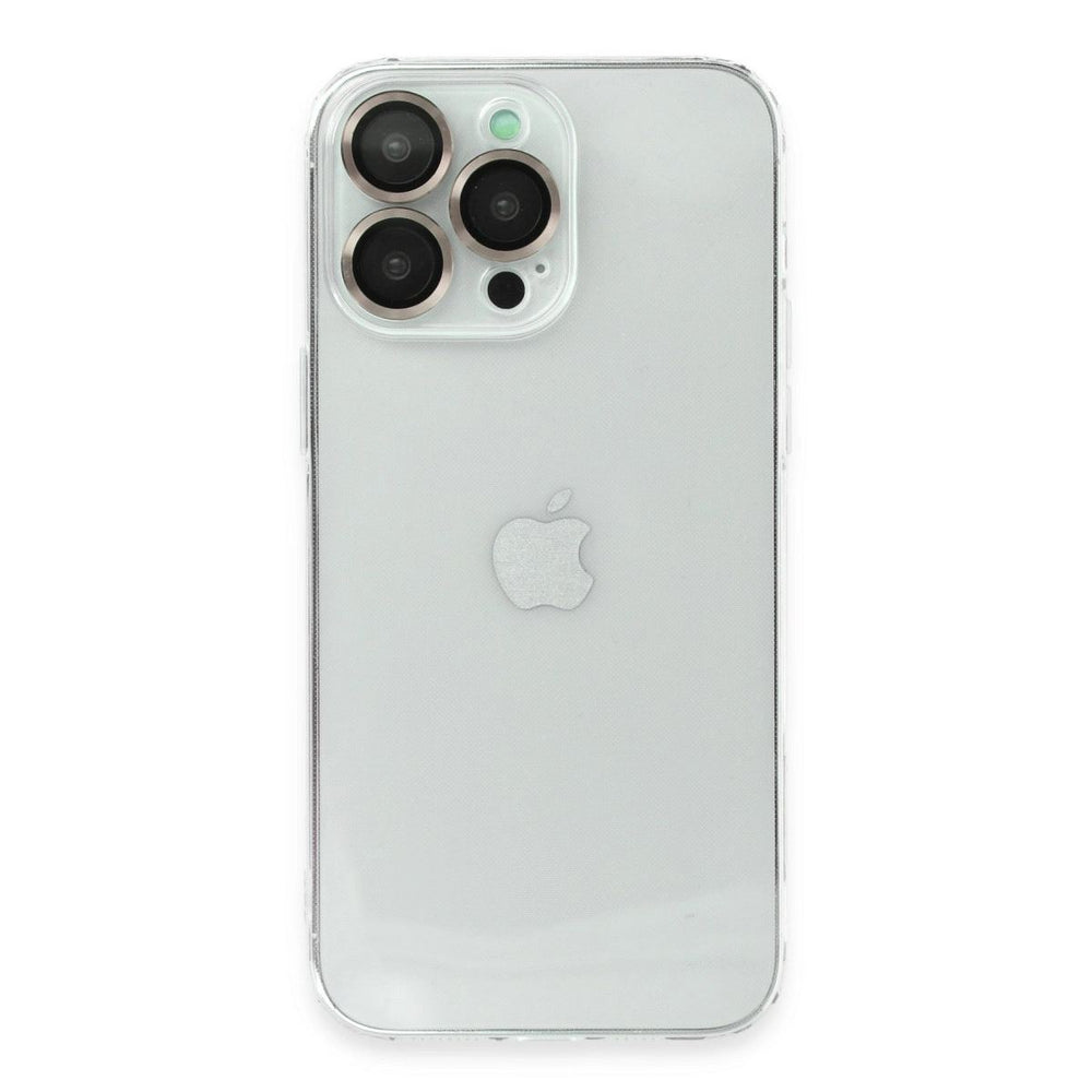 Apple İphone 13 Pro Kılıf Luko Lens Silikon -yeşil