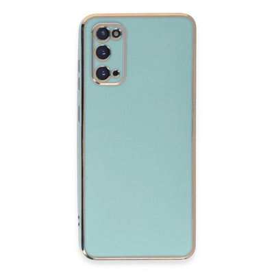 Newface Samsung Galaxy S20 Kılıf Volet Silikon - Açık Yeşil