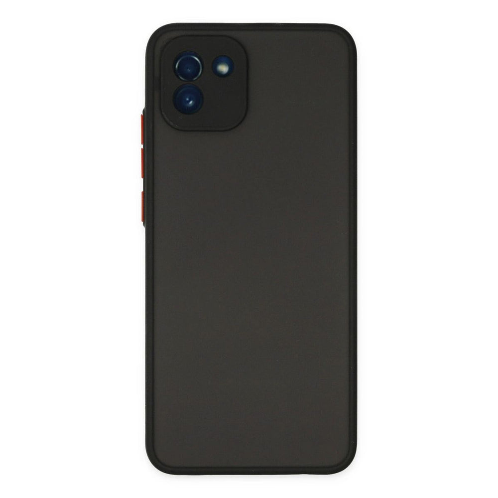 Samsung Galaxy A03 Kılıf Montreal Silikon Kapak - Siyah