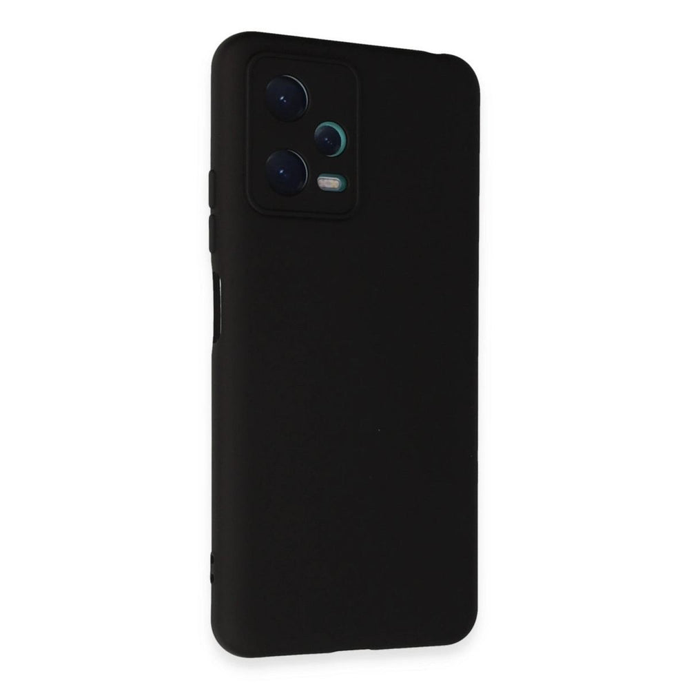 Xiaomi Redmi Note 12 5g Kılıf Nano İçi Kadife Silikon - Siyah