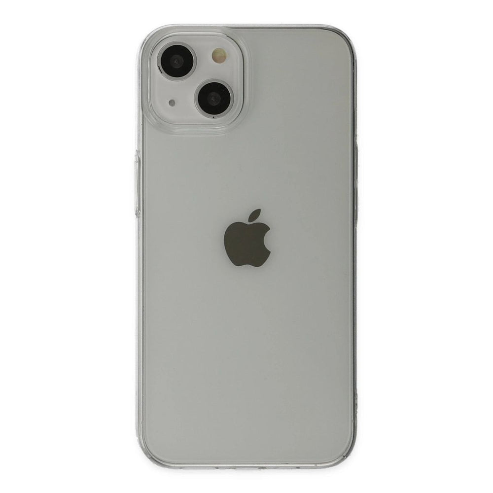 Apple İphone 14 Plus Kılıf Pc Sert Şeffaf Kapak - Şeffaf