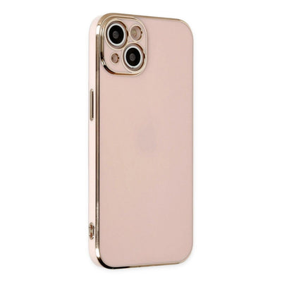 Apple İphone 14 Kılıf Volet Silikon - Pembe