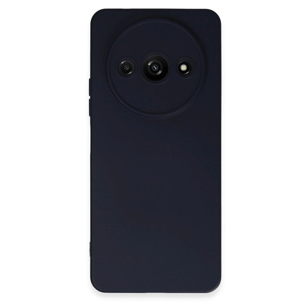 Xiaomi Redmi A3 4g Kılıf Nano İçi Kadife Silikon - Lacivert