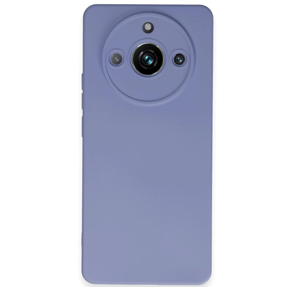 Realme 11 Pro Kılıf Nano İçi Kadife Silikon - Lila