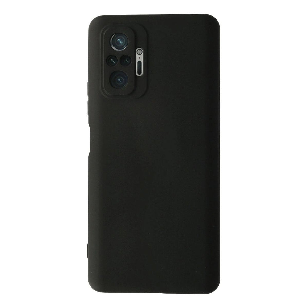 Xiaomi Redmi Note 10 Pro Kılıf Nano İçi Kadife Silikon - Siyah