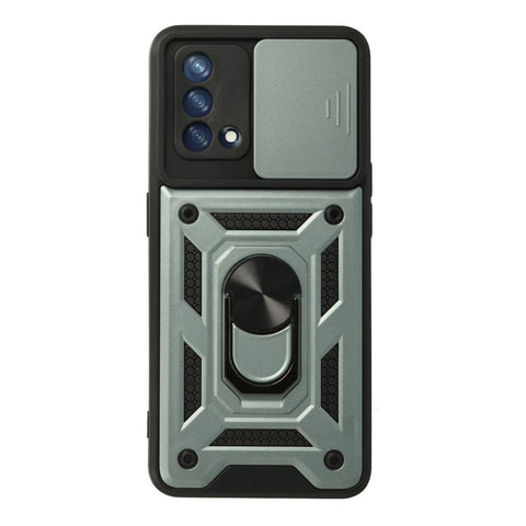 Oppo A74 4g Kılıf Pars Lens Yüzüklü Silikon