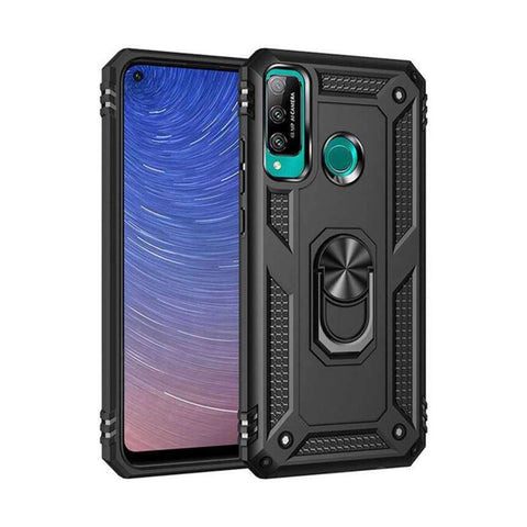 Huawei P40 Lite E Kılıf Sofya Yüzüklü Silikon Kapak