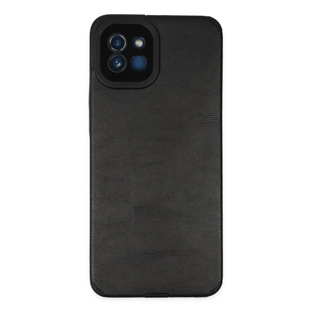 Samsung Galaxy A03 Kılıf Loop Deri Silikon - Siyah