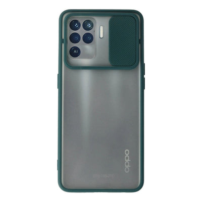 Oppo Reno 5 Lite Kılıf Palm Buzlu Kamera Sürgülü Silikon