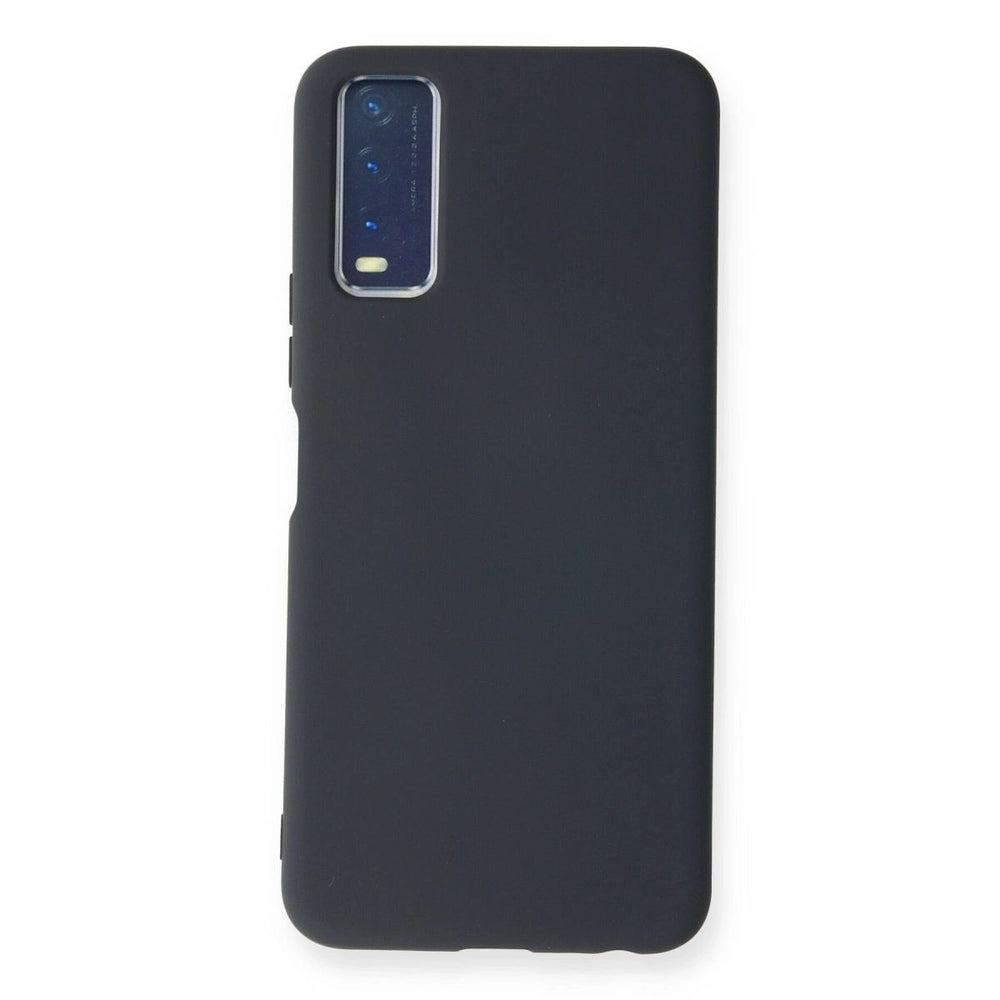 Vivo Y11s Kılıf Nano İçi Kadife Silikon - Lacivert