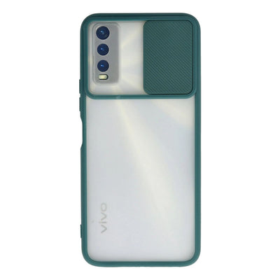 Vivo Y11s Kılıf Palm Buzlu Kamera Sürgülü Silikon