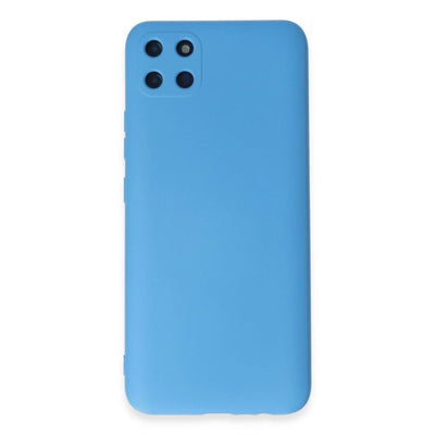Realme C11 Kılıf Nano İçi Kadife Silikon - Mavi