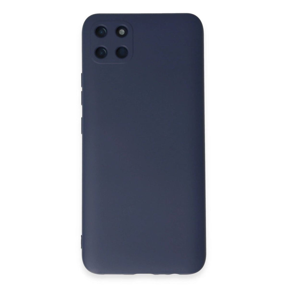Realme C11 Kılıf Nano İçi Kadife Silikon - Lacivert