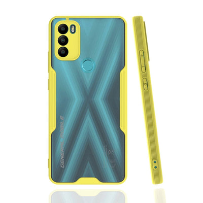 General Mobile Gm 21 Plus Kılıf Platin Silikon