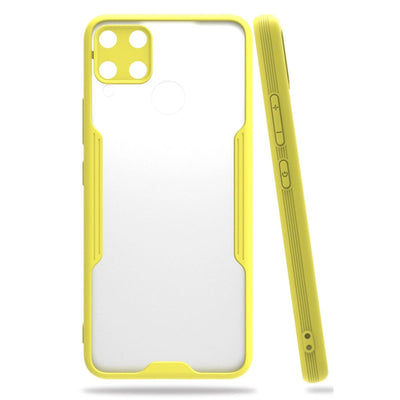 Realme C15 Kılıf Platin Silikon