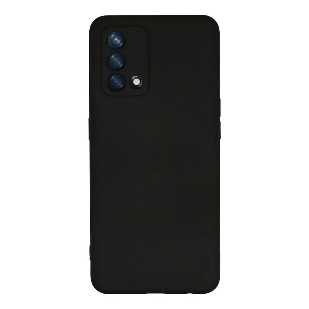 Oppo A74 4g Kılıf Nano İçi Kadife Silikon - Siyah