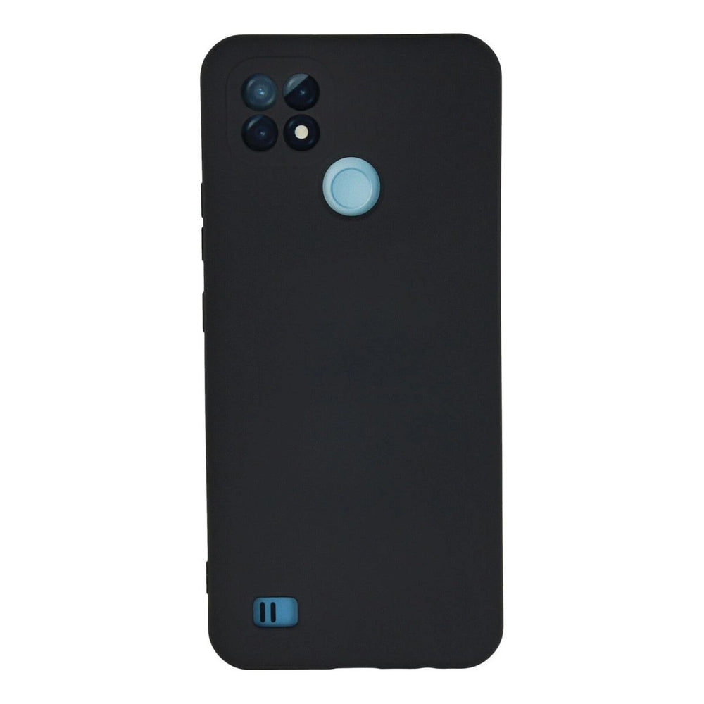Realme C21 Kılıf Nano İçi Kadife Silikon - Lacivert