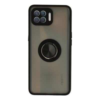 Oppo Reno 4 Lite Kılıf Montreal Yüzüklü Silikon Kapak