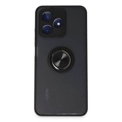 Realme C53 Kılıf Montreal Yüzüklü Silikon Kapak