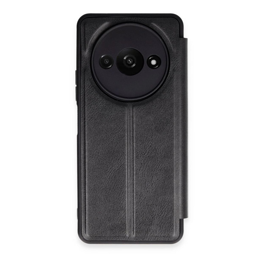 Xiaomi Redmi A3 4g Kılıf Flip Cover - Siyah