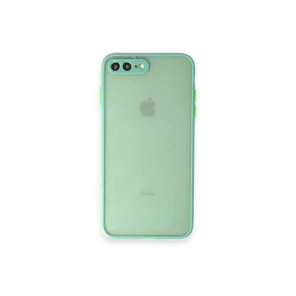 Apple İphone 7 Plus Kılıf Montreal Silikon Kapak - Turkuaz