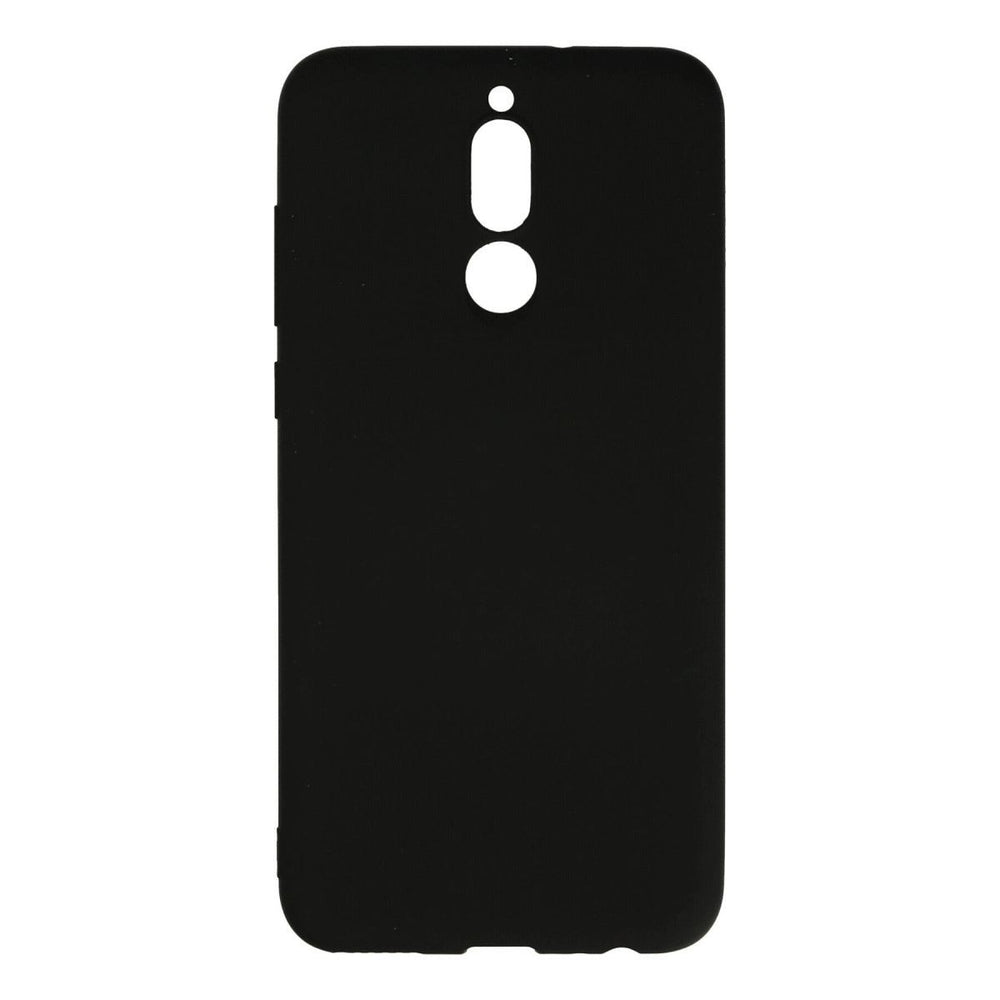 Huawei Mate 10 Lite Kılıf Nano İçi Kadife Silikon - Siyah