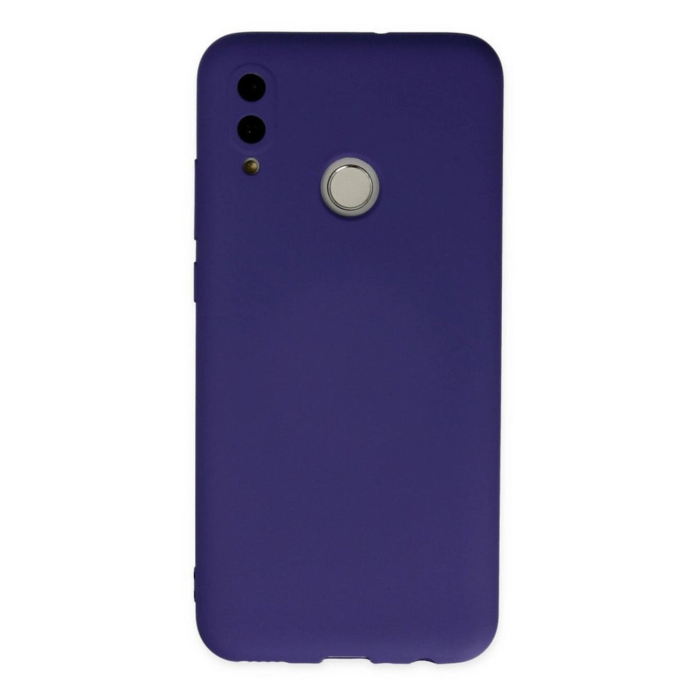 Huawei P Smart 2019 Kılıf Nano İçi Kadife Silikon - Mor