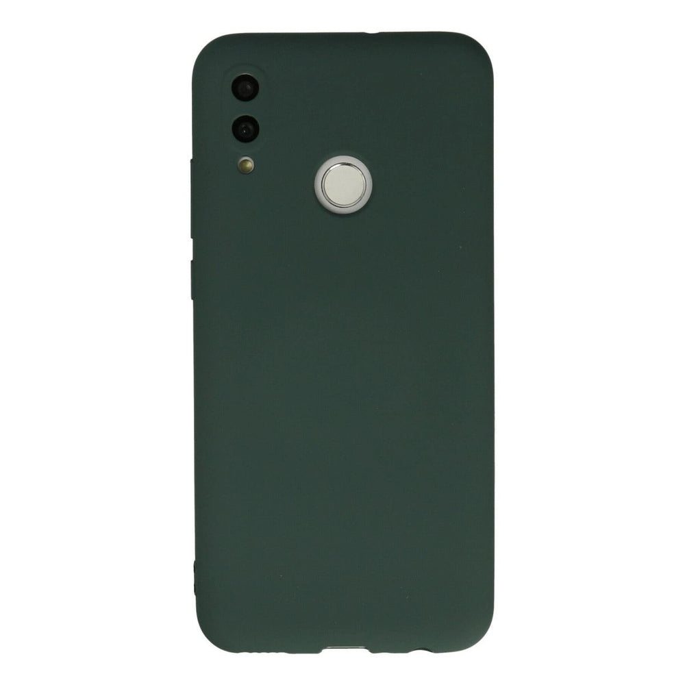 Huawei P Smart 2019 Kılıf Nano İçi Kadife Silikon - Koyu Yeşil