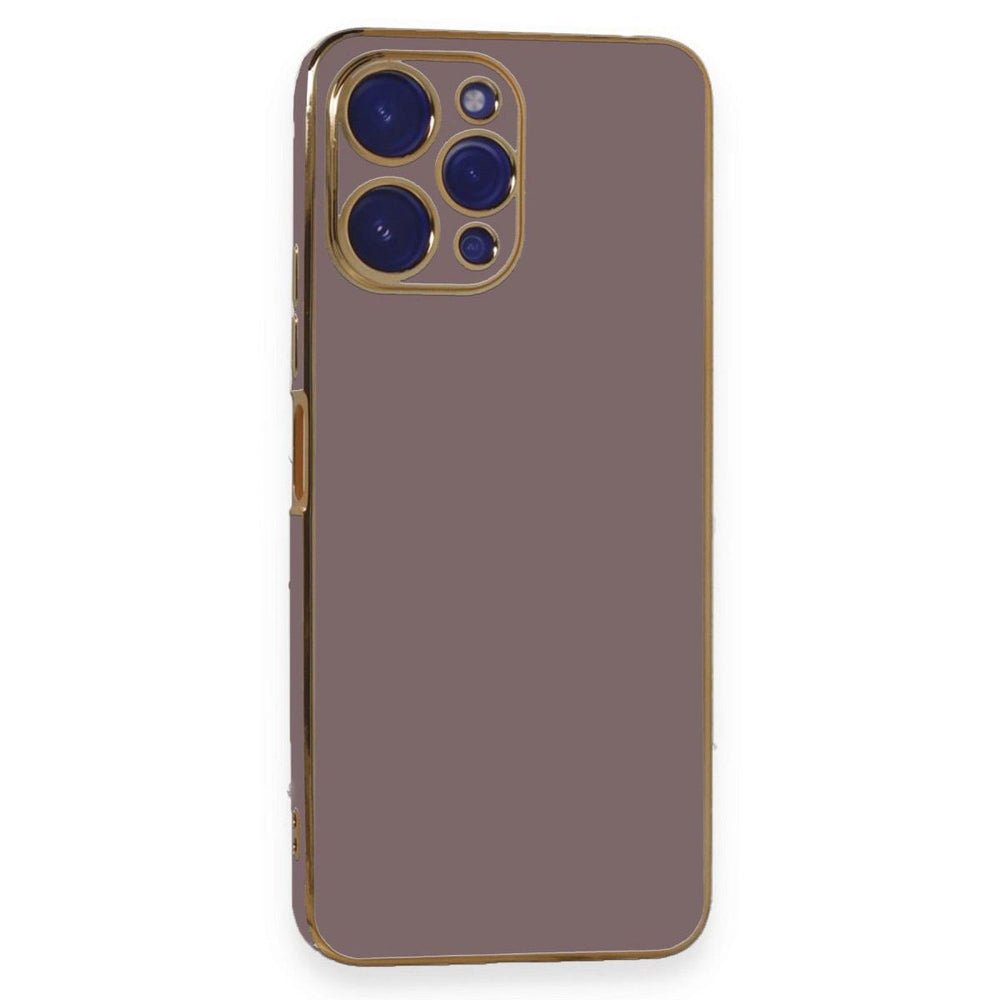 Xiaomi Poco M6 Pro 5g Kılıf Volet Silikon - Mor